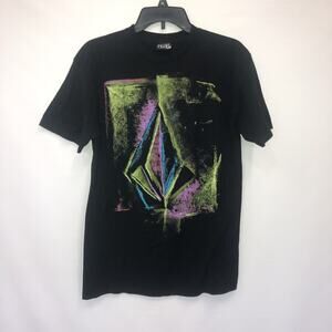 Volcom Pullover Adult Medium Mens Multicolor Short Sleeve Graphic Cotton T-Shirt